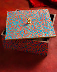 blue red gold