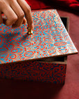 blue red gold