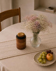 Wooden Canister - Floral