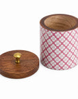 Wooden Canister - Enchanted Garden