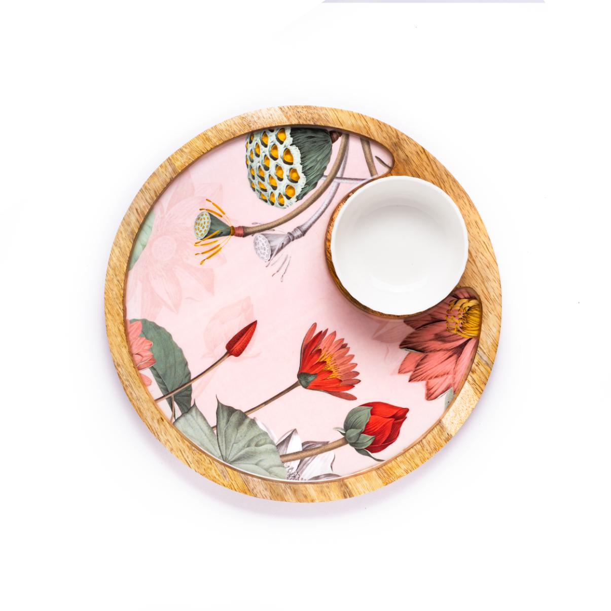 Chip and Dip Round (Patterned)