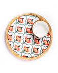 Chip and Dip Round (Patterned)