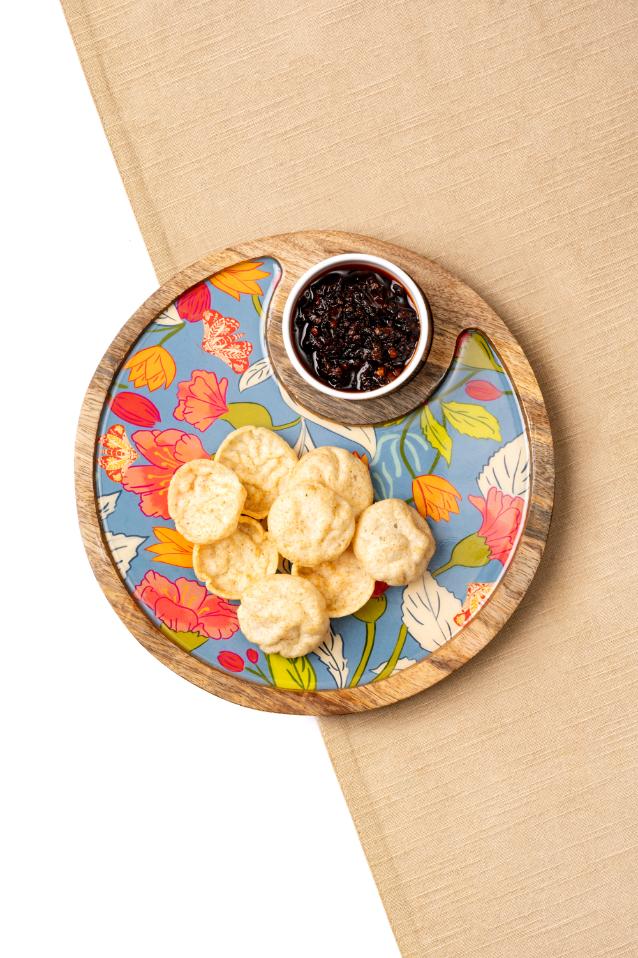 Chip and Dip Round (Patterned)