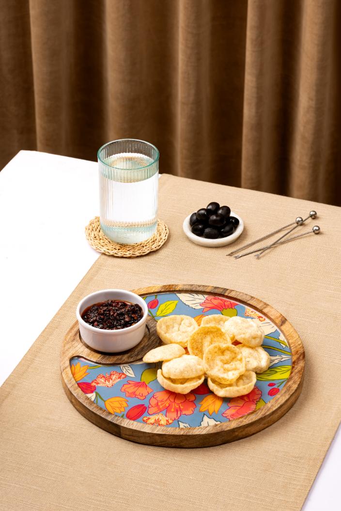 Chip and Dip Round (Patterned)