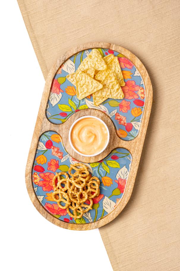 Chip and Dip Oval (Patterned)