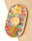 Chip and Dip Oval (Patterned)