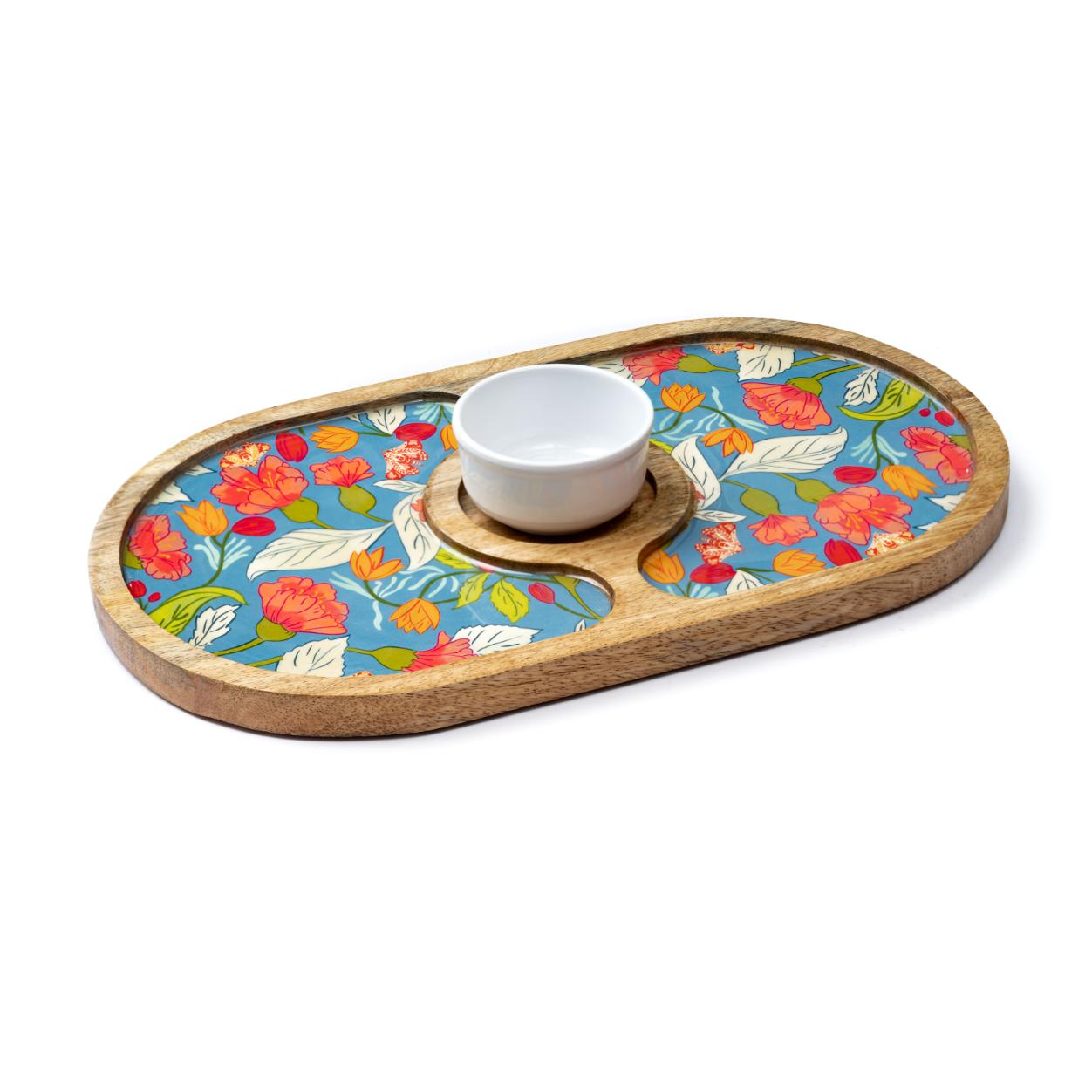 Chip and Dip Oval (Patterned)