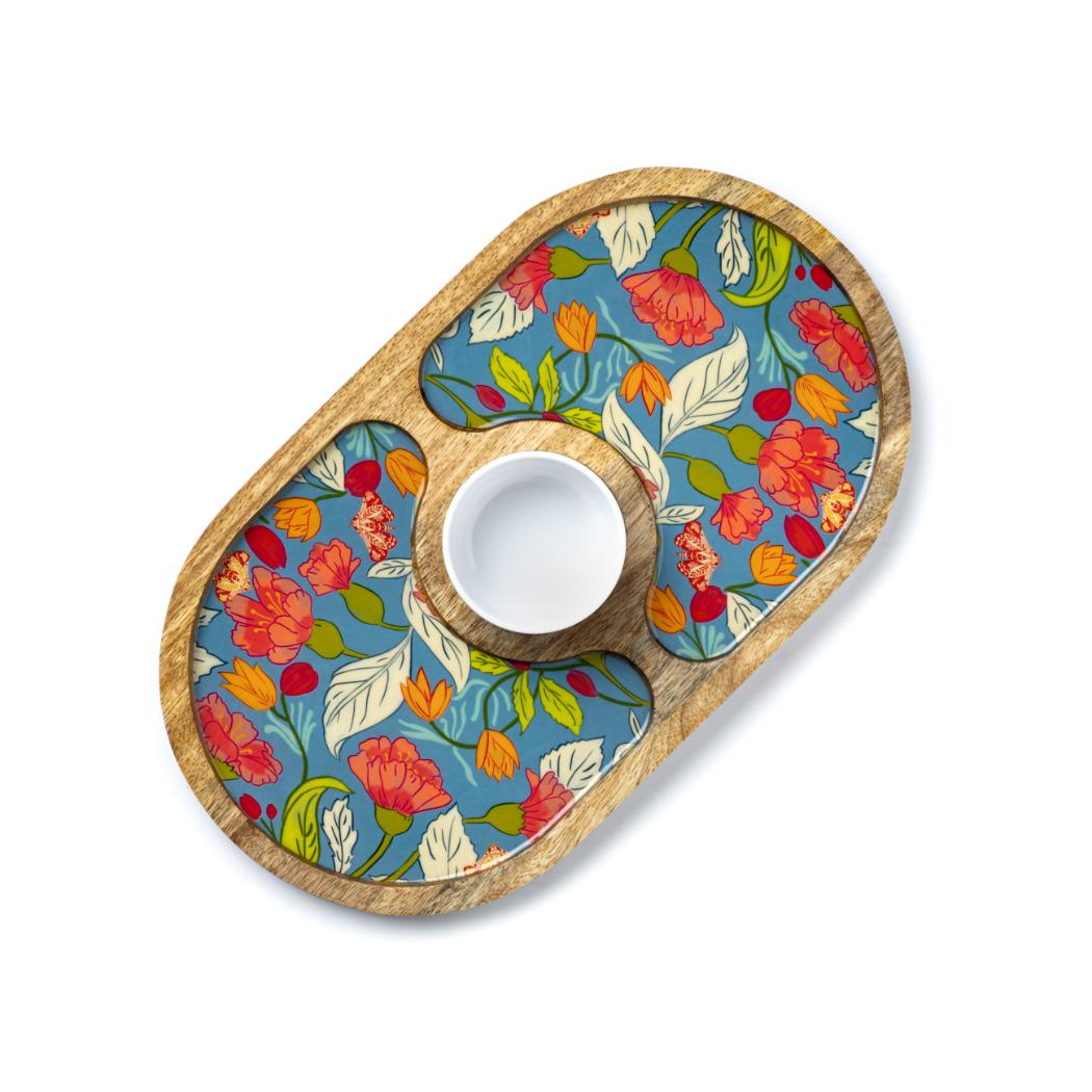 Chip and Dip Oval (Patterned)