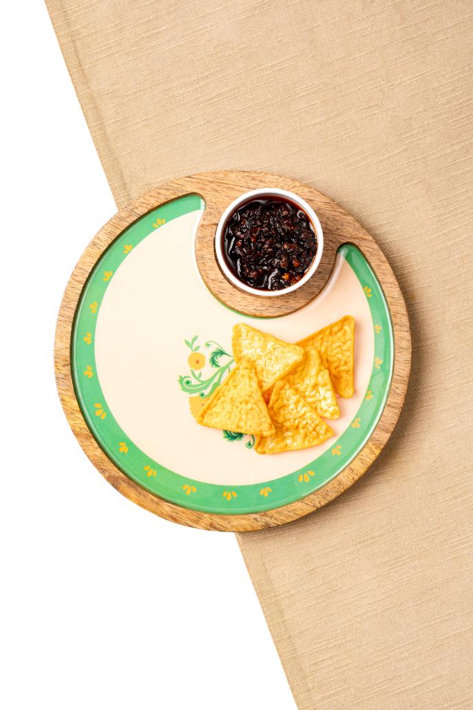 Chip and Dip Round (Patterned)