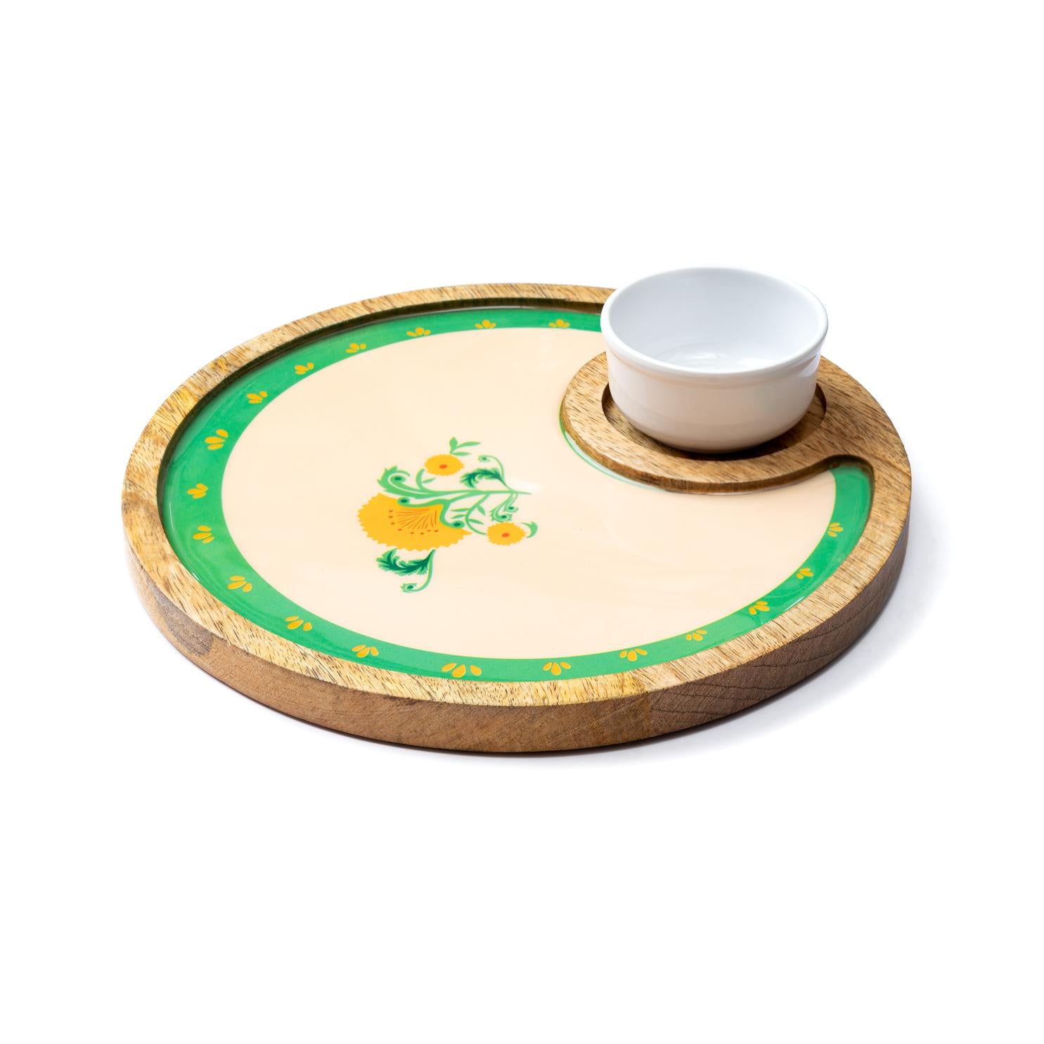 Chip and Dip Round (Patterned)