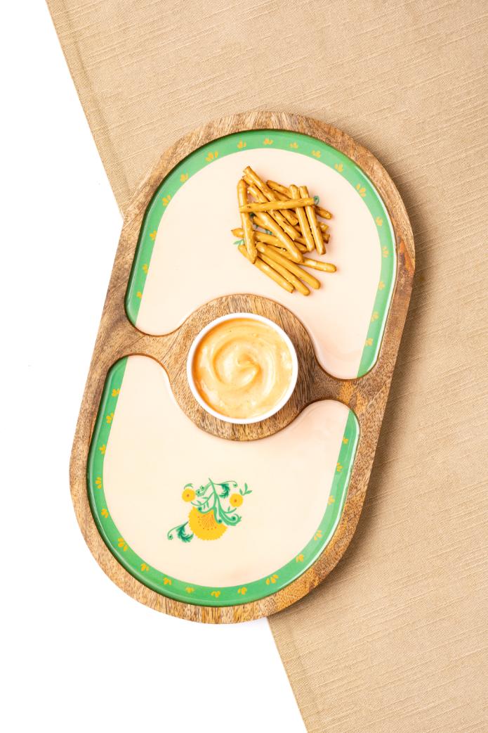 Chip and Dip Oval (Patterned)