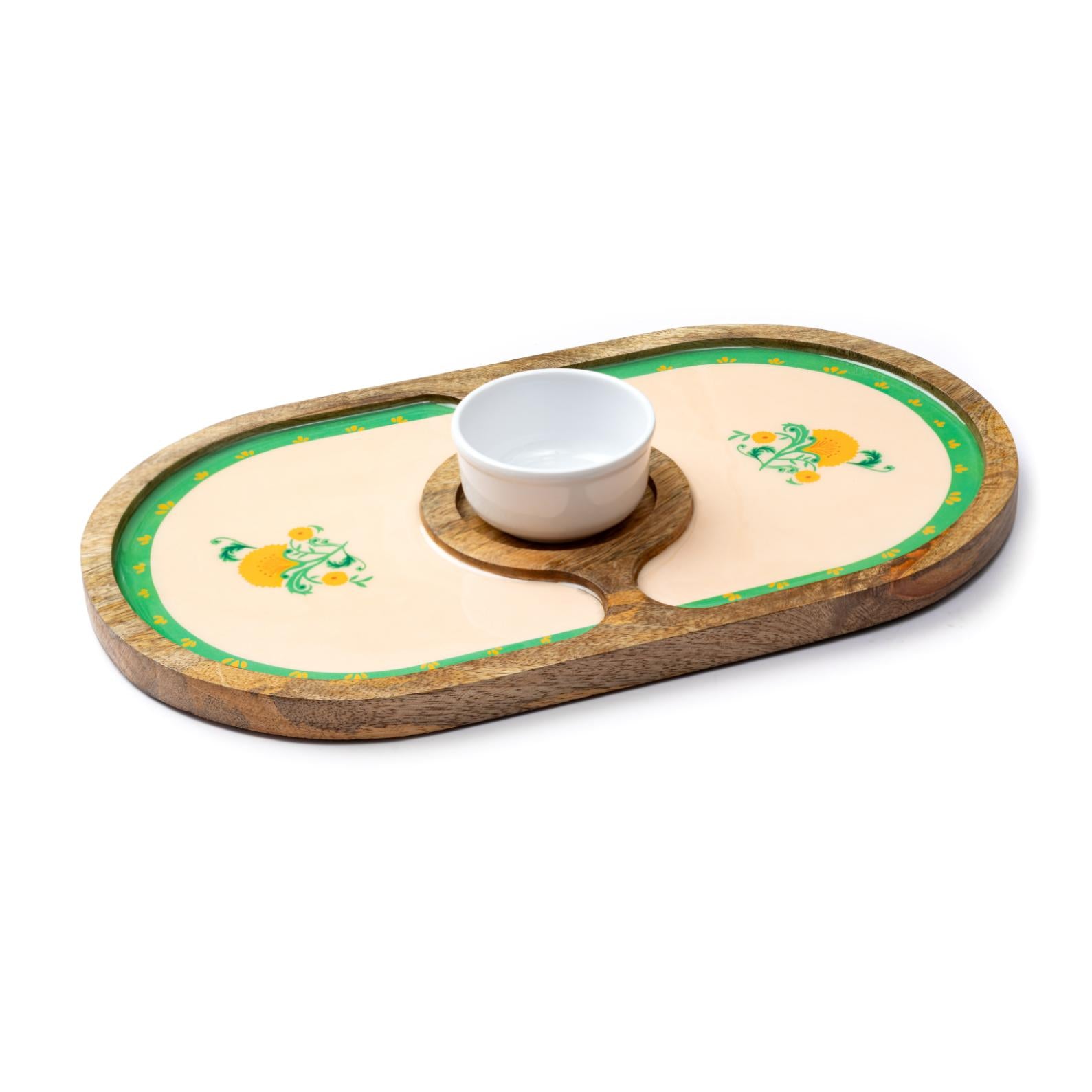 Chip and Dip Oval (Patterned)