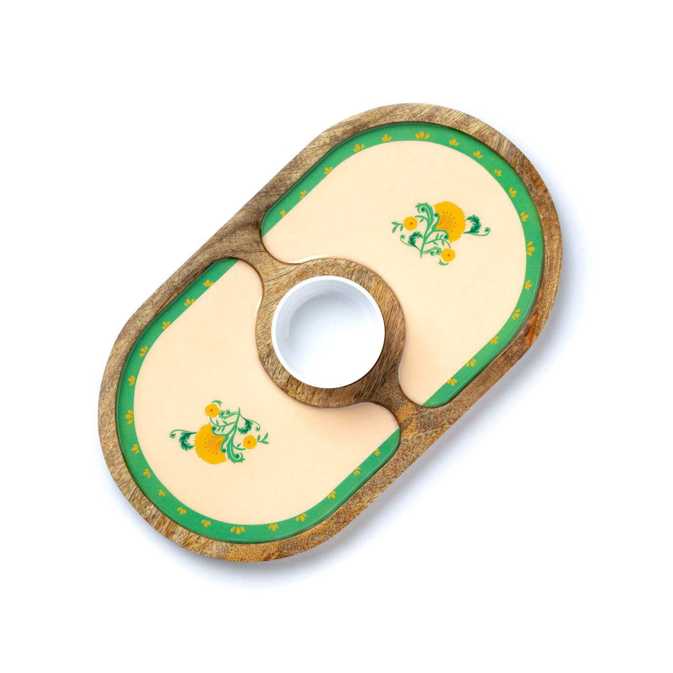 Chip and Dip Oval (Patterned)