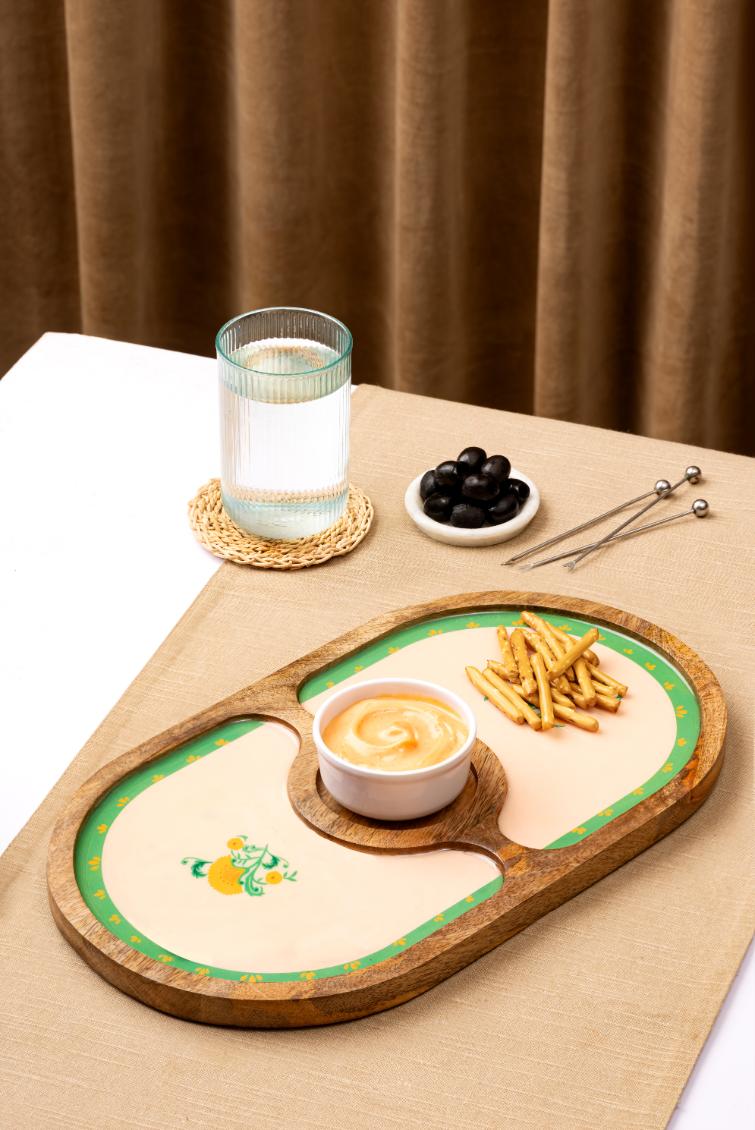 Chip and Dip Oval (Patterned)