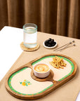 Chip and Dip Oval (Patterned)