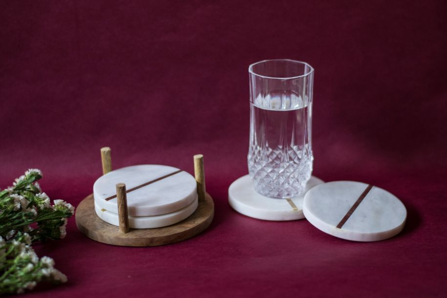 Marble Coasters