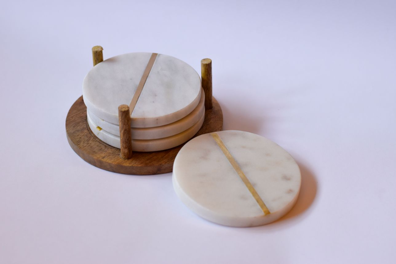 Marble Coasters
