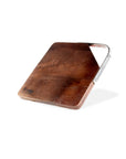 Wooden Cheese Platter Gun Metal with knives