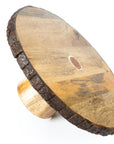 Cake Stand Bark Finish