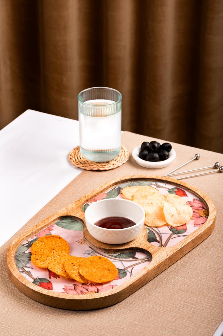 Chip and Dip Oval (Patterned)