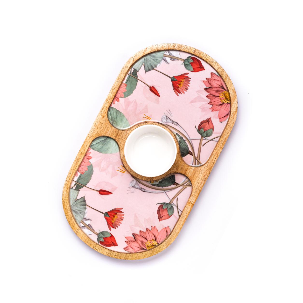 Chip and Dip Oval (Patterned)