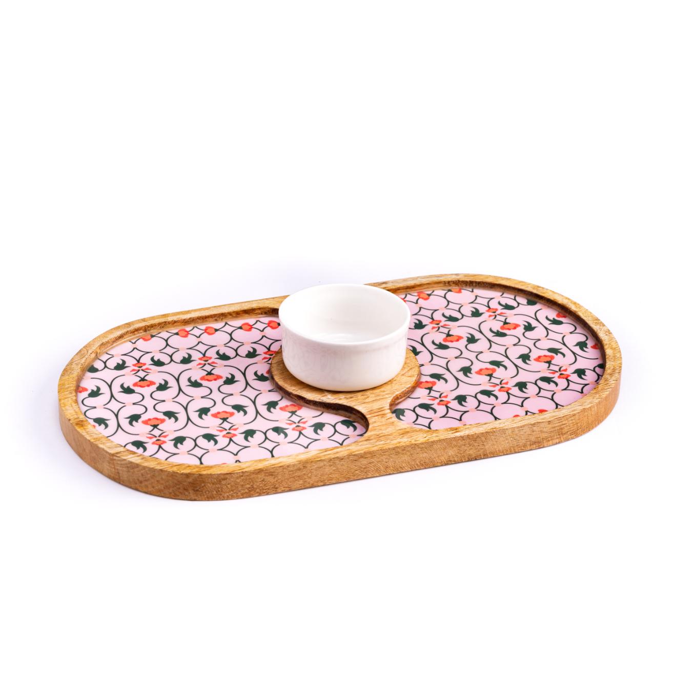 Chip and Dip Oval (Patterned)