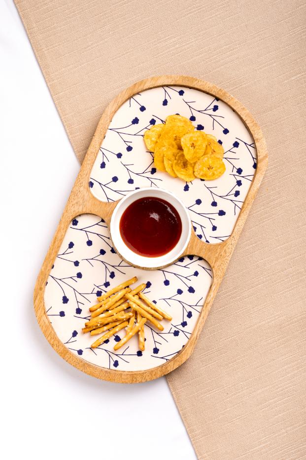 Chip and Dip Oval (Patterned)