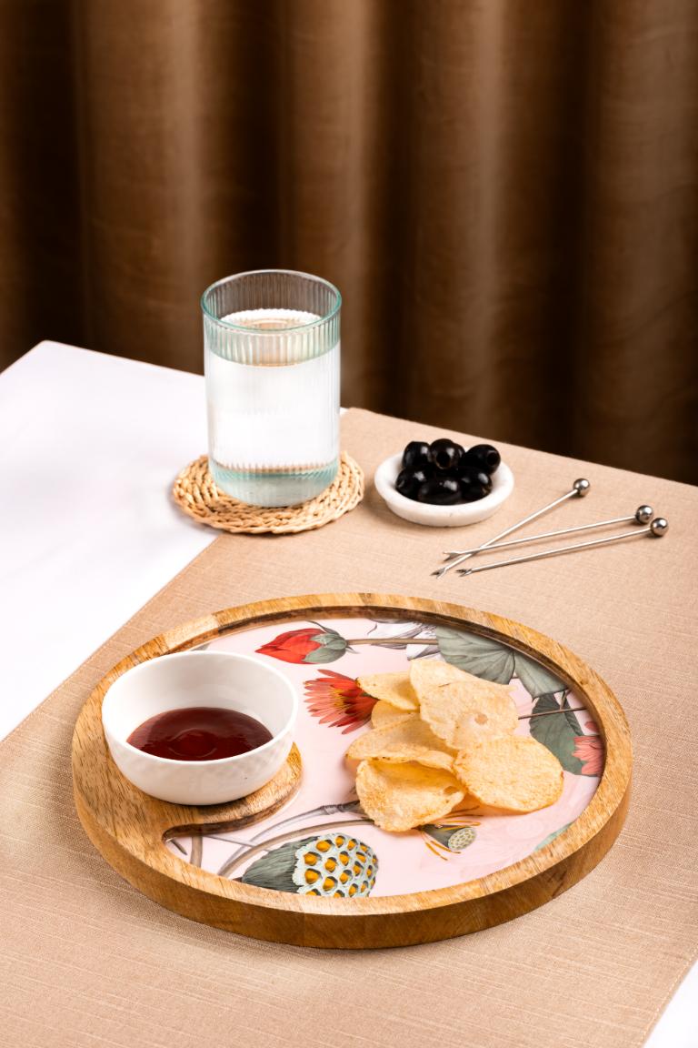 Chip and Dip Round (Patterned)