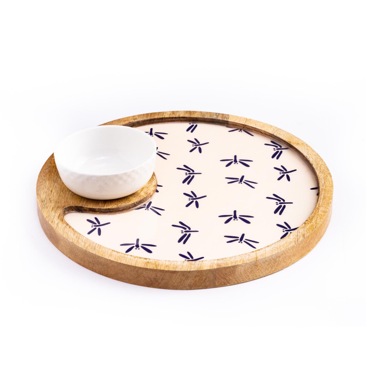Chip and Dip Round (Patterned)
