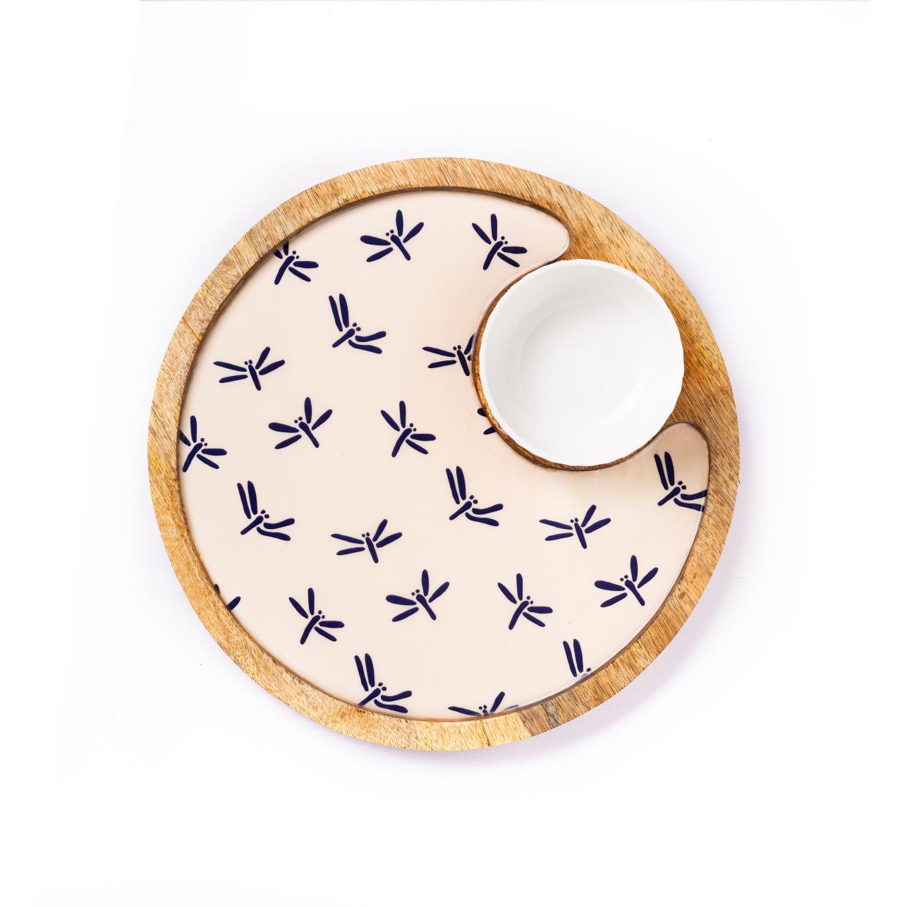 Chip and Dip Round (Patterned)