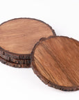 Coasters Wooden Bark