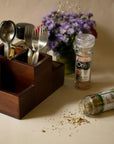 Wooden Condiment Stand Small