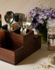 Wooden Condiment Stand Small