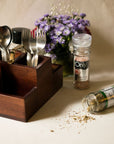 Wooden Condiment Stand Small