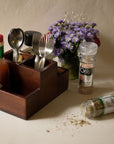 Wooden Condiment Stand Small