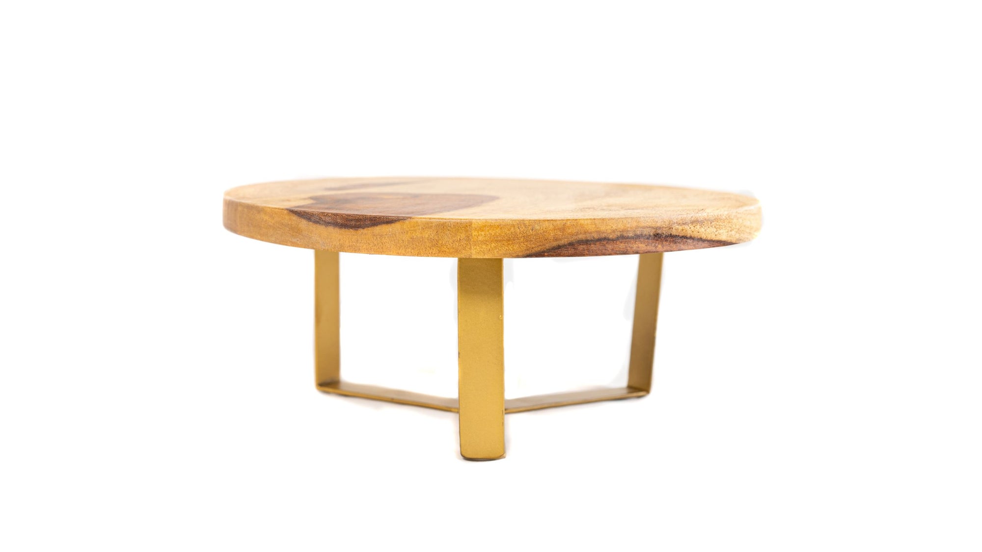 Cake Stand Star Base Gold