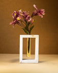 Marble Flower Stem Vase