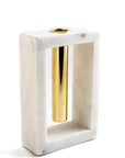 Marble Flower Stem Vase