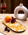 Metal Tile Platter - Oval
