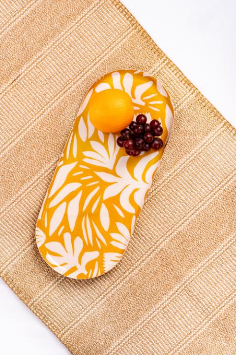 Metal Tile Platter - Oval