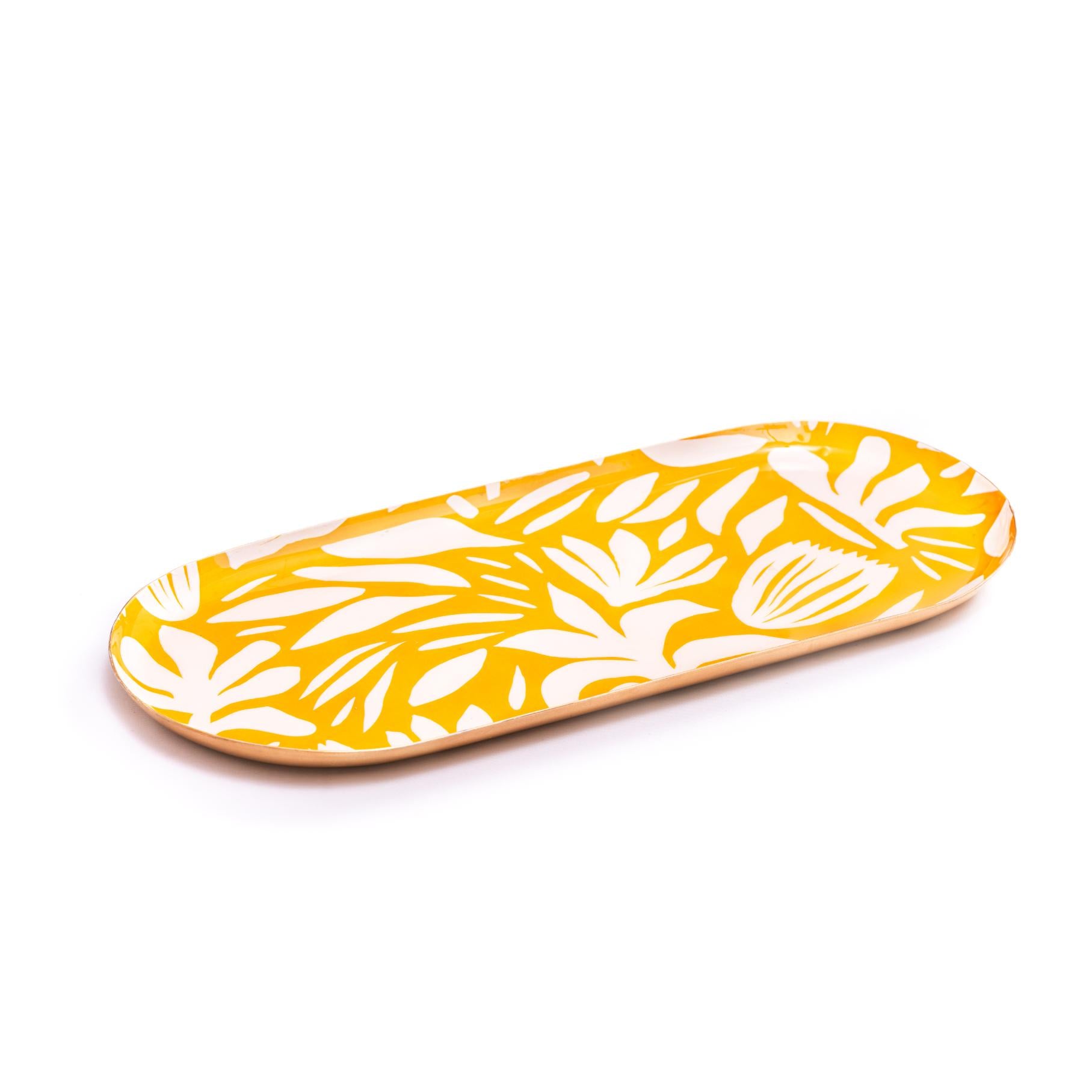 Metal Tile Platter - Oval