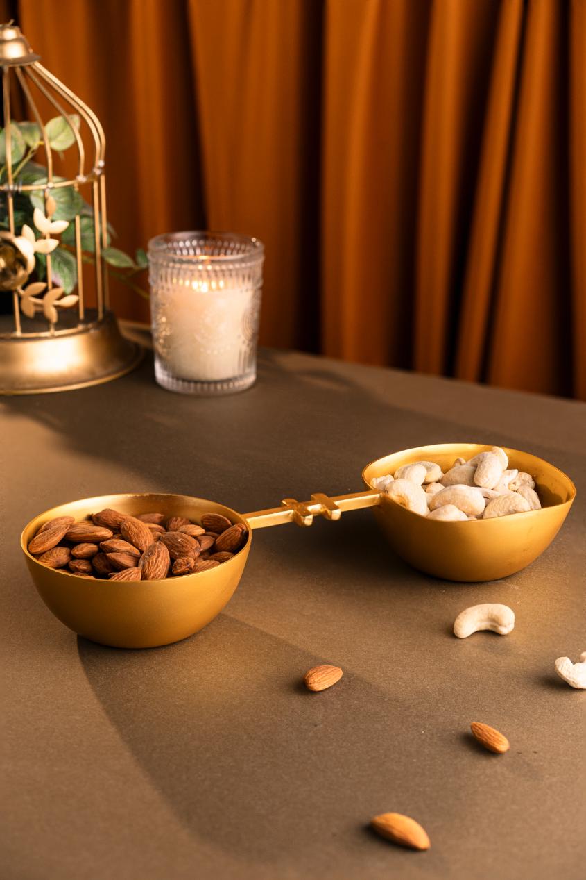 Celestial Gold Nut Bowl