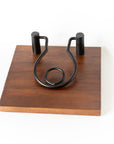 Napkin Holder Black Ring