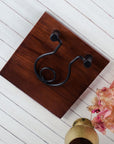 Napkin Holder Black Ring