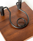 Napkin Holder Black Ring