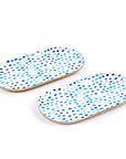 Metal Platter - Shibori - Oval - Set of 2