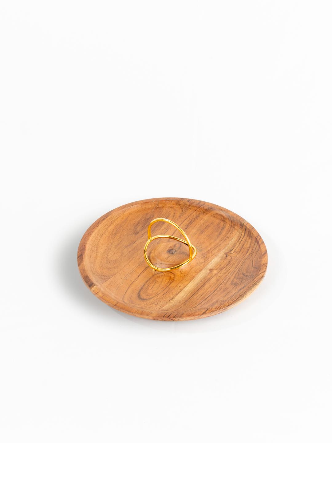 Wooden Platter S Handle