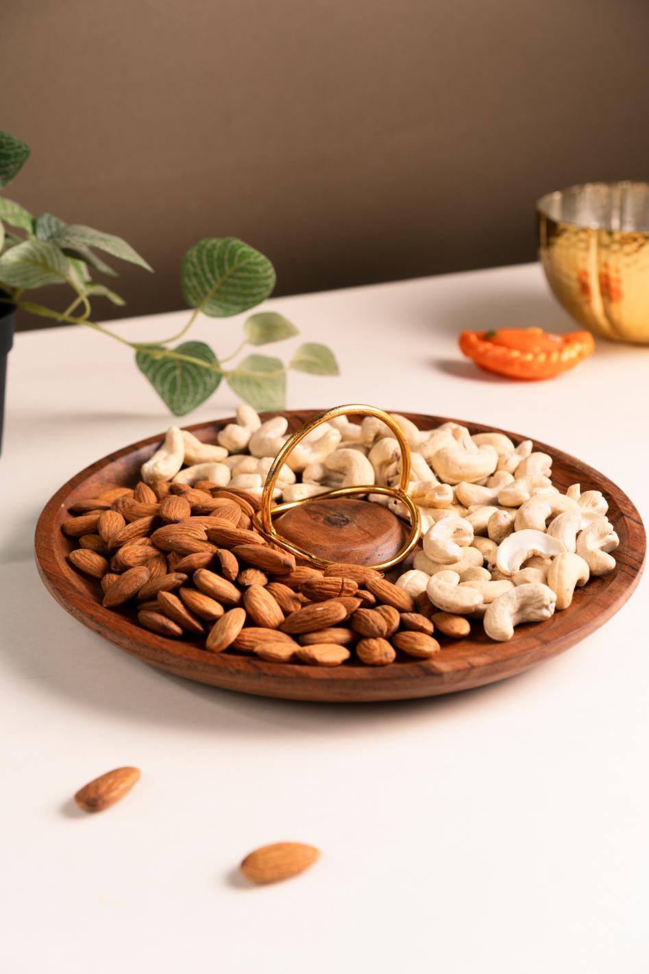 Wooden Platter S Handle