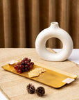 Metal Platter - Celestial Gold Platter