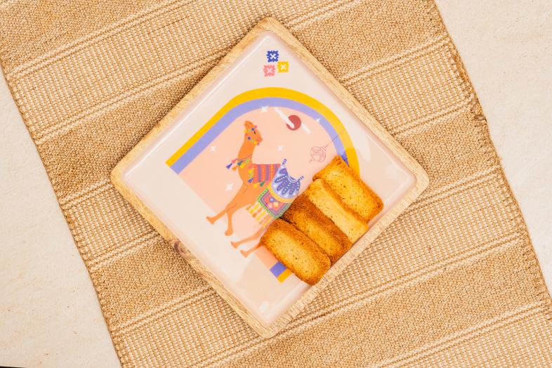 Wooden Platter - Moroccon Vibes
